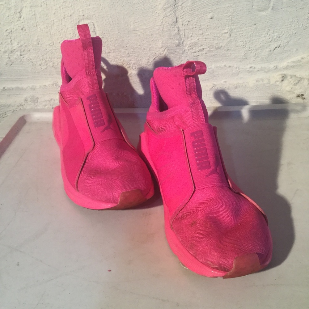 Puma 3.5 Y Fushia Pink Shoes Gym Or Cash